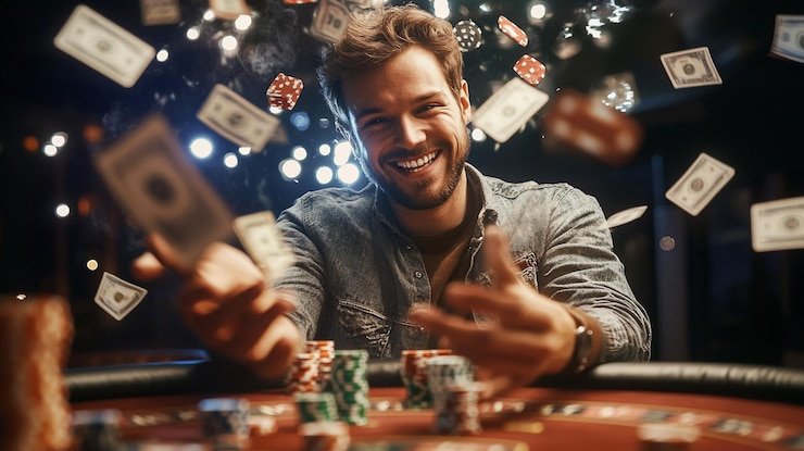 Antarmuka aplikasi cepot4d menampilkan permainan slot dan live dealer